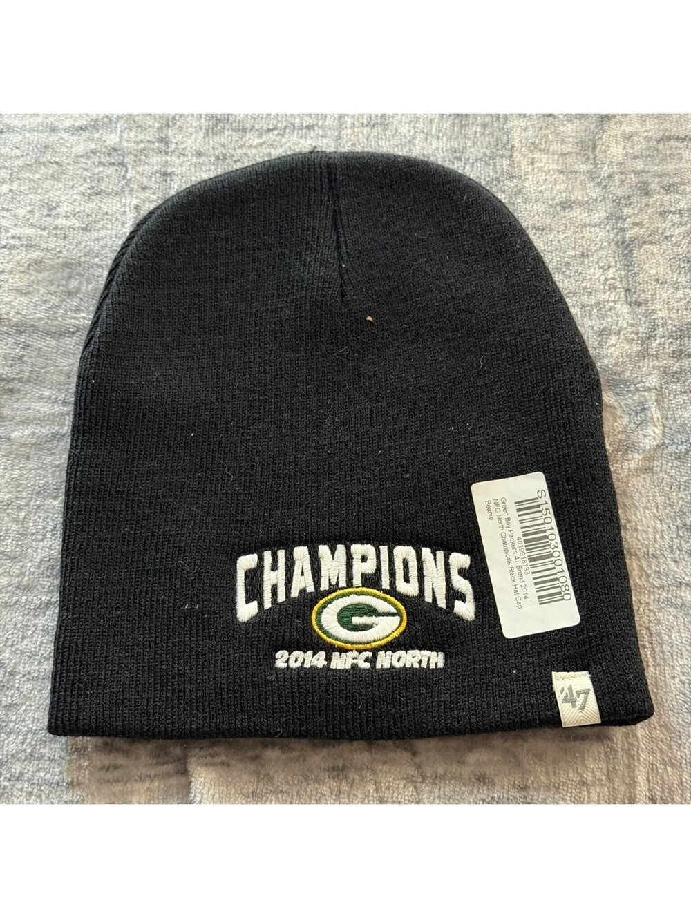 Green Bay Packers 47 Brand Beanie Hat 2014 NFC North Champions